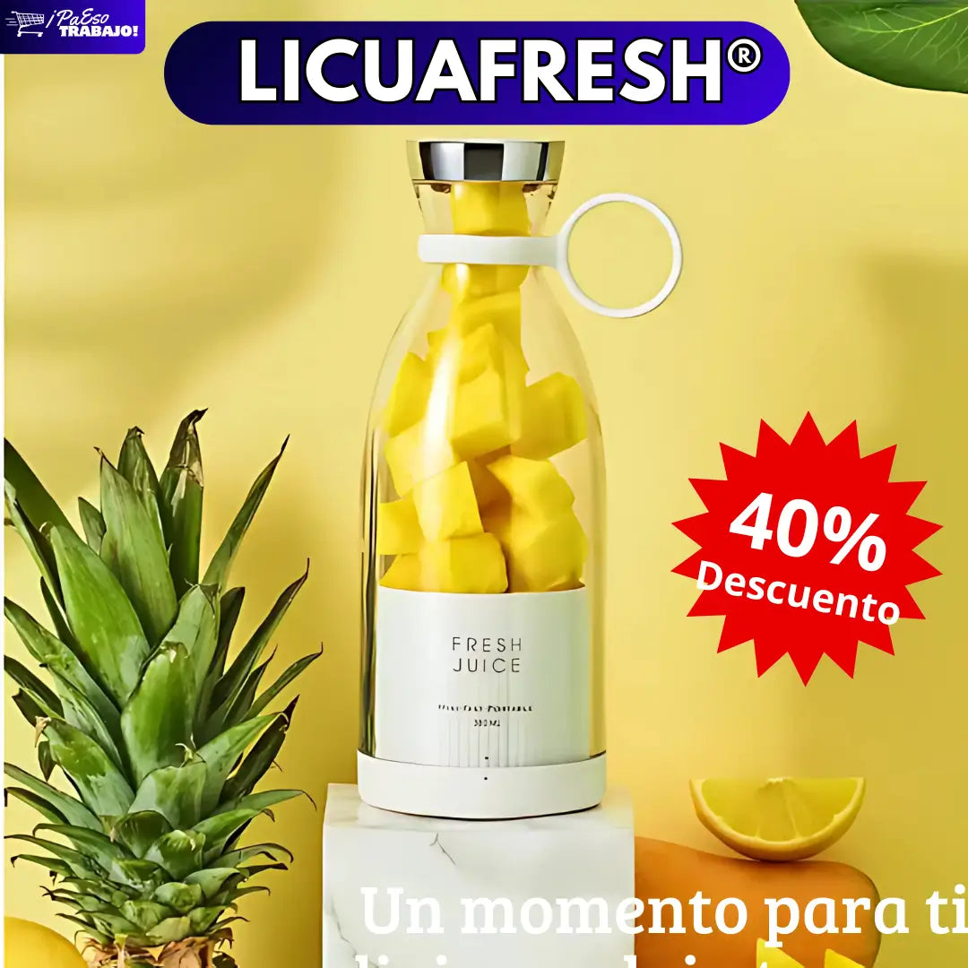 🍃 LICUAFRESH®️ GRAN PROMOCIÓN 🎁 REGALO INCLUIDO + 🚚 ENVIO GRATIS + 💸 PAGA EN CASA