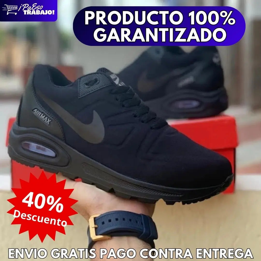 🔥 TENIS COMANDO FULL NEGRO👟 GRAN PROMOCIÓN 🎁 ENVIO GRATIS + PAGA EN CASA