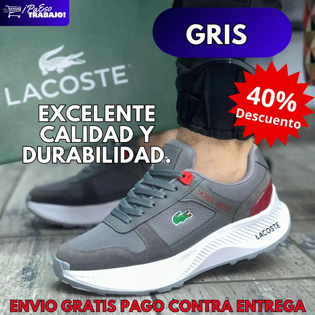 🔥 TENIS LACOSTE ULTRASUAVE 👟 GRAN PROMOCIÓN 🎁 ENVIO GRATIS + PAGA EN CASA